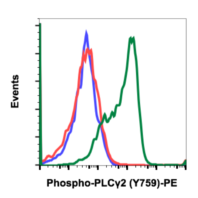 Phospho-PLCg2 (Tyr759) (Clone: G3) rabbit mAb PE conjugate