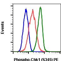 Phospho-Chk1 (Ser345) (Clone: R3F9) rabbit mAb PE conjugate