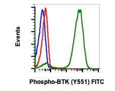 Phospho-Btk (Tyr551) (Clone: G12) rabbit mAb FITC conjugate