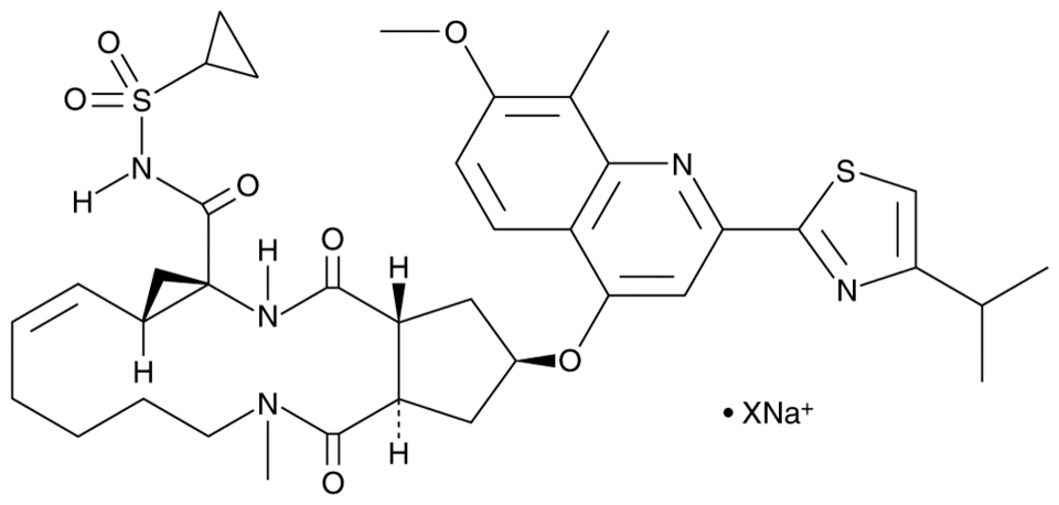 Simeprevir (sodium salt)