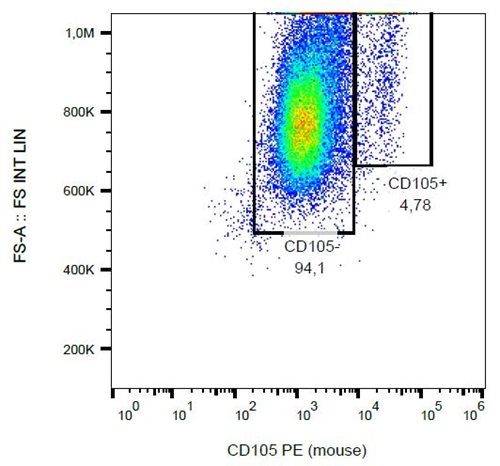 PE Conjugated Anti-CD105 Monoclonal Antibody (Clone:MJ7/18)