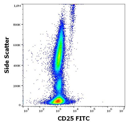 Anti-CD25 / IL-2R alpha chain Monoclonal Antibody (Clone:MEM-181)-FITC Conjugated