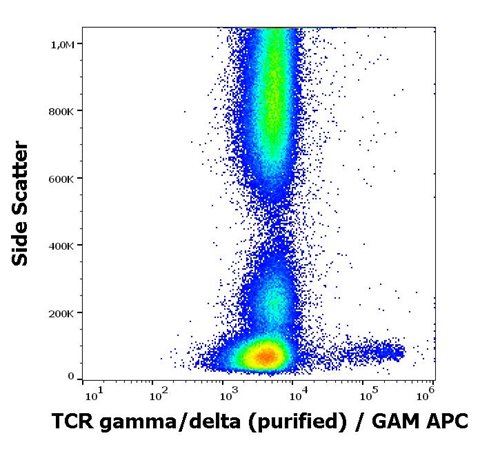 Anti-Hu TCR gamma/delta Purified (Clone: 11F2)