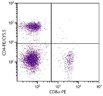 Rat Anti-Mouse CD4-PE/CY5.5