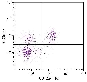 Rat Anti-Mouse CD122-FITC