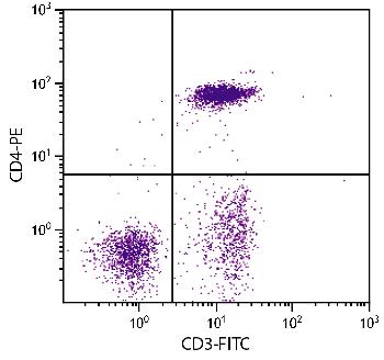 Mouse Anti-Chicken CD4-PE